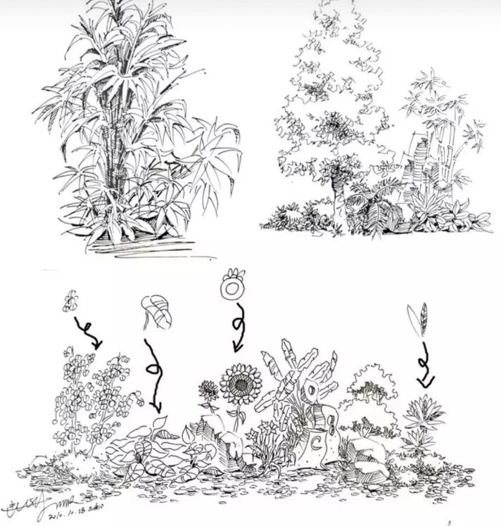 速写风景初学者入门教程炭笔,6-12岁儿童风景速写课程入门网课