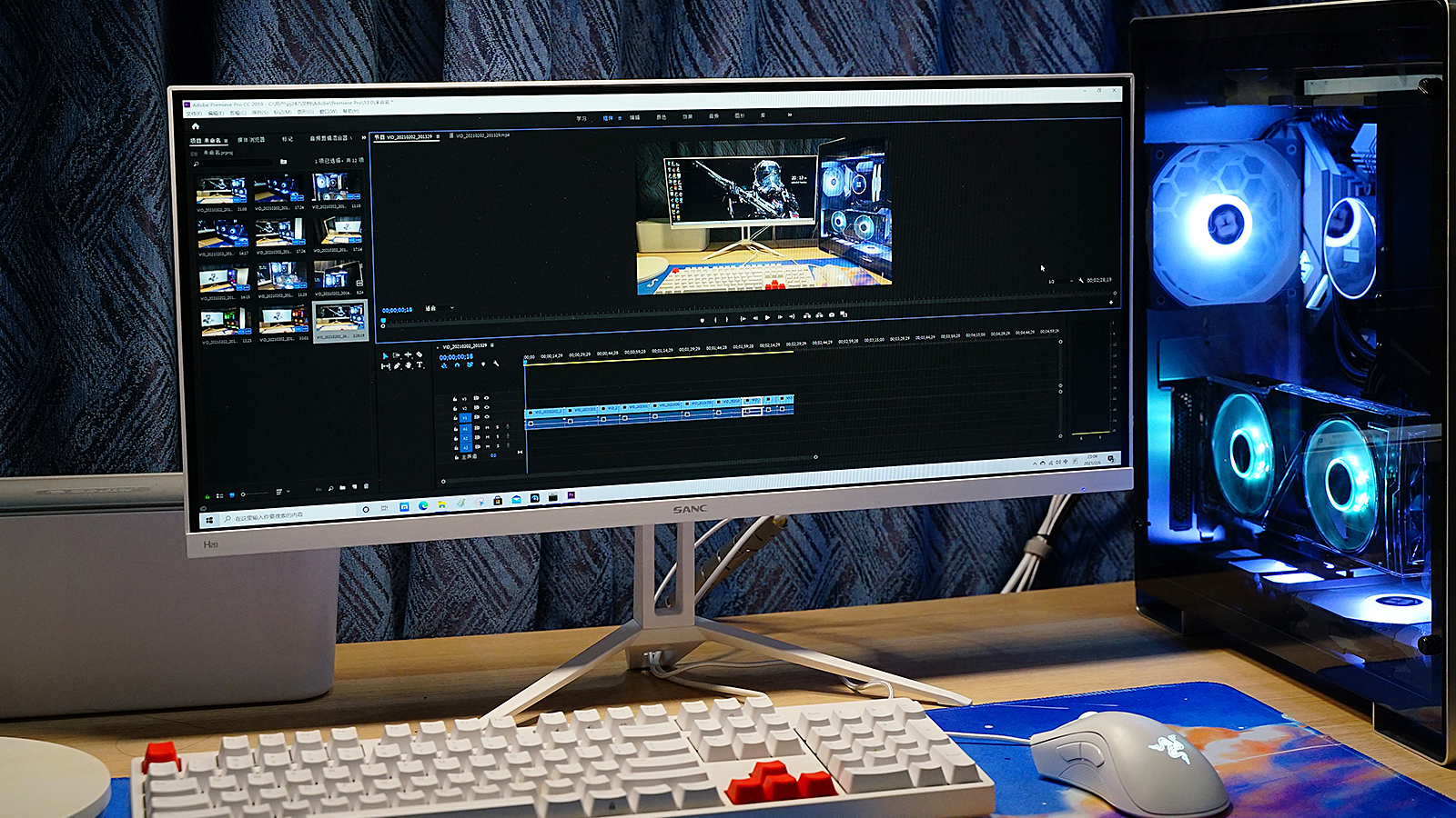 sanch20,sanch2929英寸带鱼屏