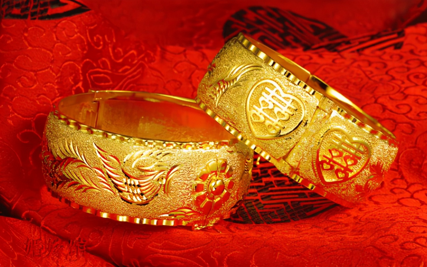 龙凤镯什么部位是18k金,金镯怎么选圈口