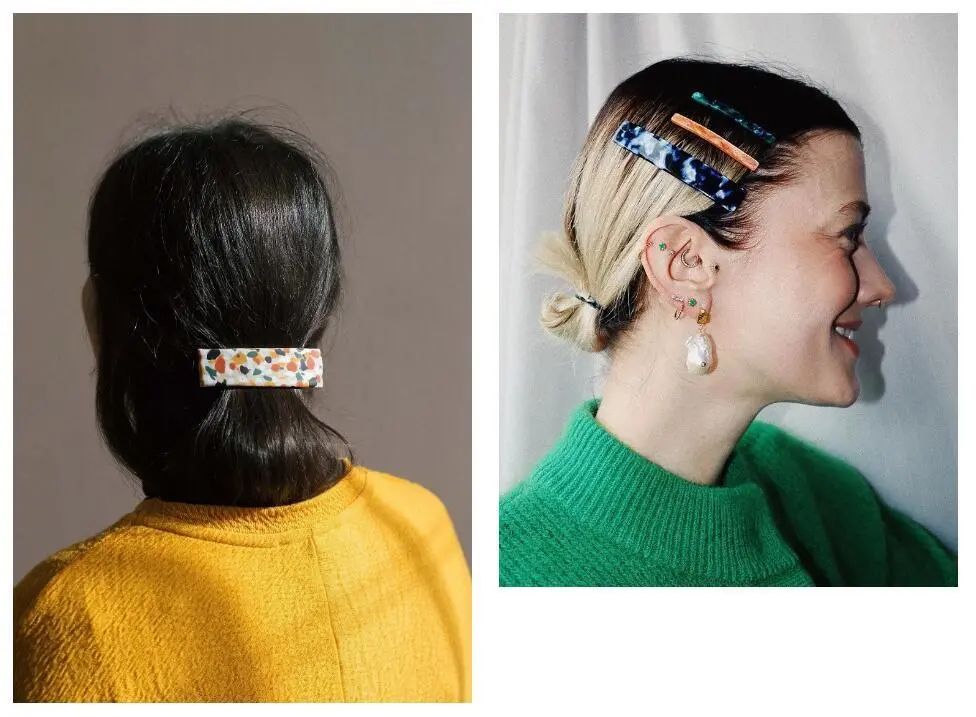 法国小众发饰,法式温柔风发饰