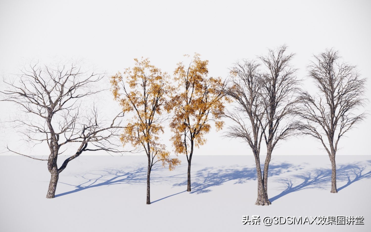 「室内效果图」瑞典卡尔马艺术博物馆室外效果图表现思路