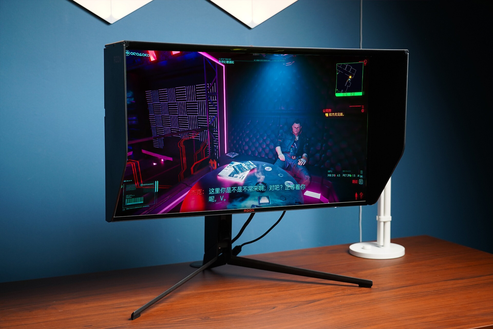 aoc144hz和166hz广色域显示器的区别,aoc24.5寸240hz显示器评测