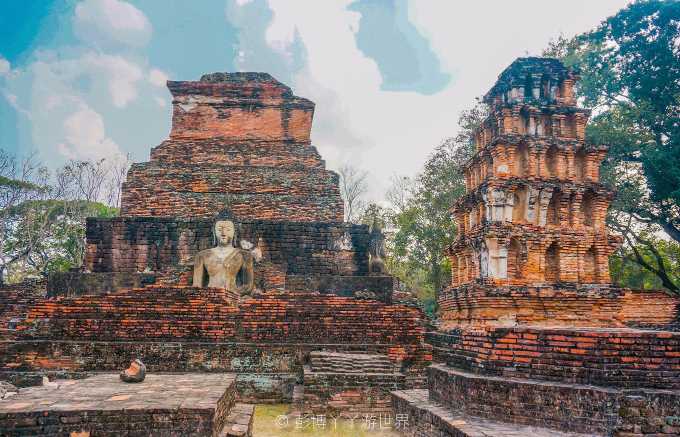 泰国千年古城大城府,泰国吴哥窟和柬埔寨吴哥窟