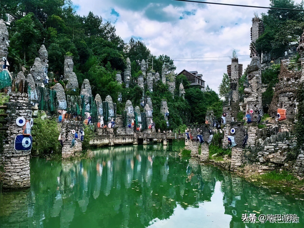 夜郎谷捐赠,贵州石头城夜郎谷