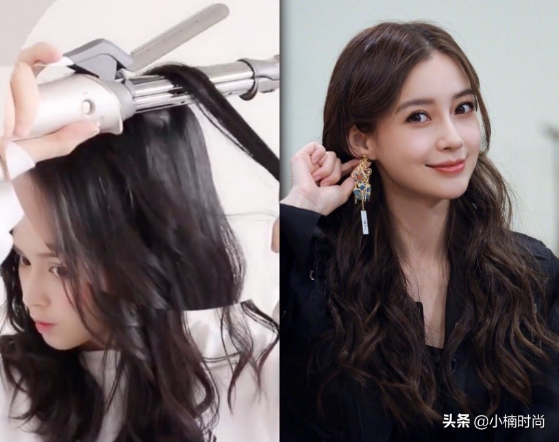 韩国发型师分享实用的电发卷技巧，让你轻松烫出好看的大波浪