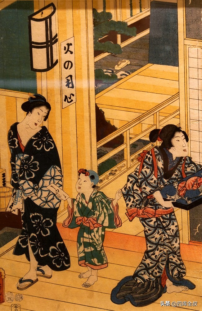 日本江户时代上层社会的冠饰风格,18世纪日本江户盛行配饰