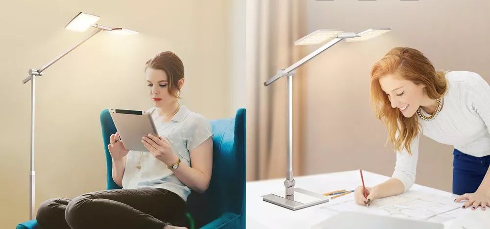 智能护眼有设计感的台灯,用心设计自动调光护眼台灯更智能