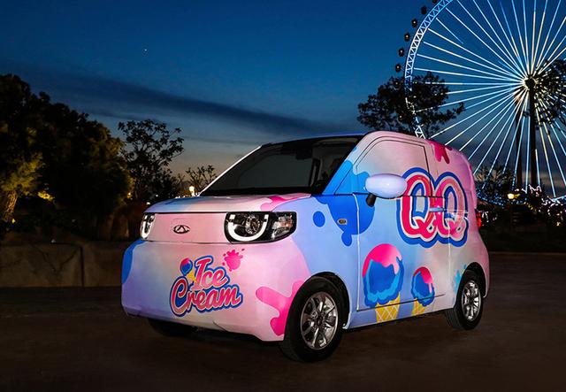 奇瑞QQ神车,奇瑞qq圣代和五菱宏光miniev对比