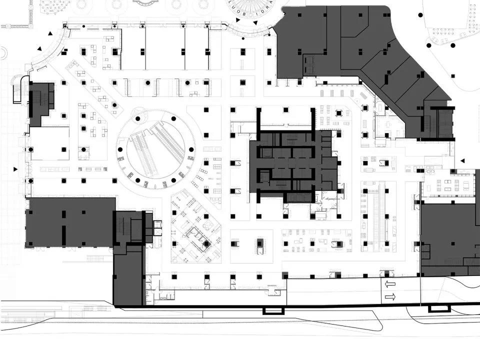 一个艺术兼商业的多维日常空间,商业与艺术结合的设计