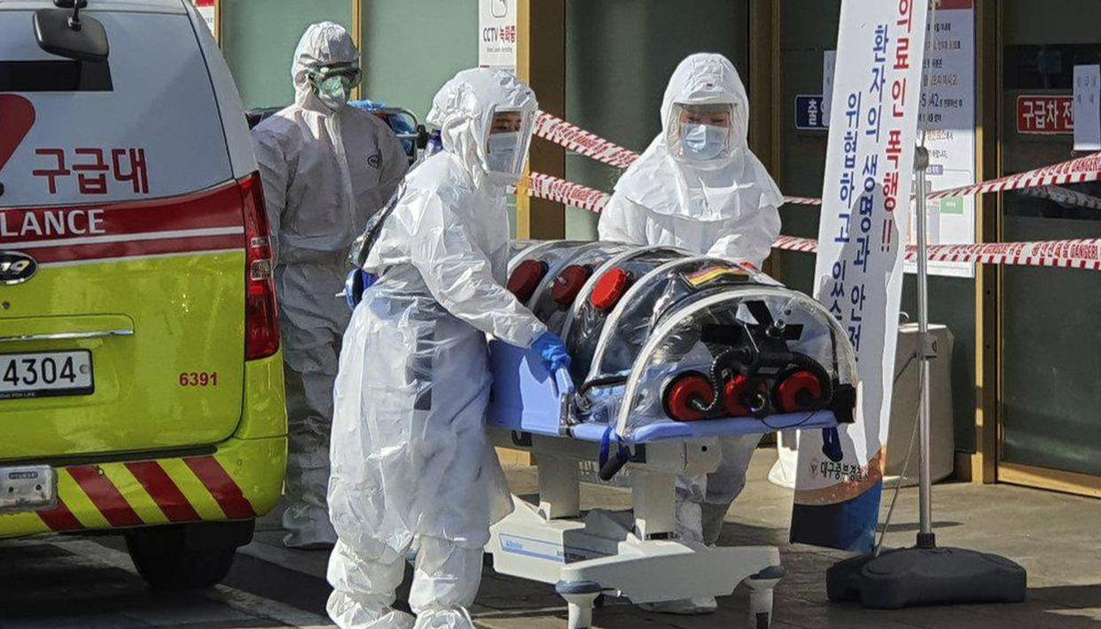 韩国9天内新增超2000例,韩国24小时新增病例