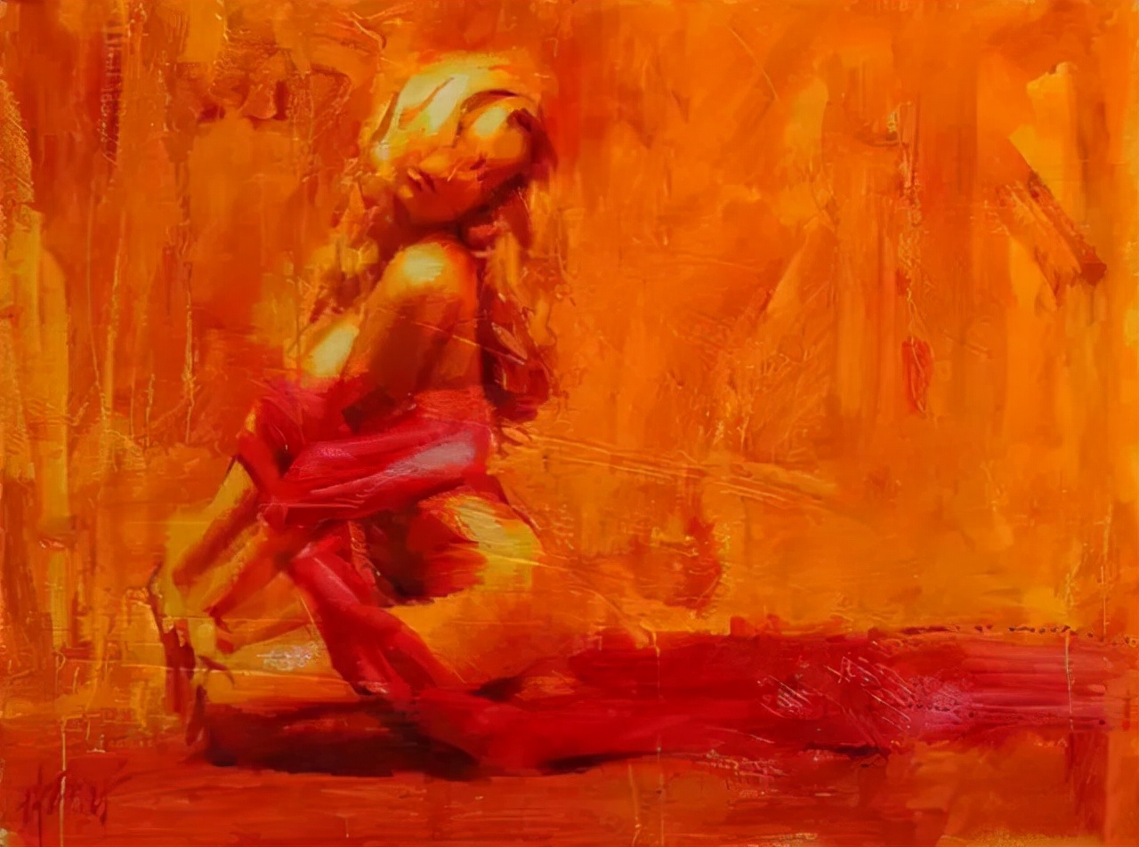 埃德蒙人物油画作品欣赏,美国画家罗伯特亨利油画作品欣赏