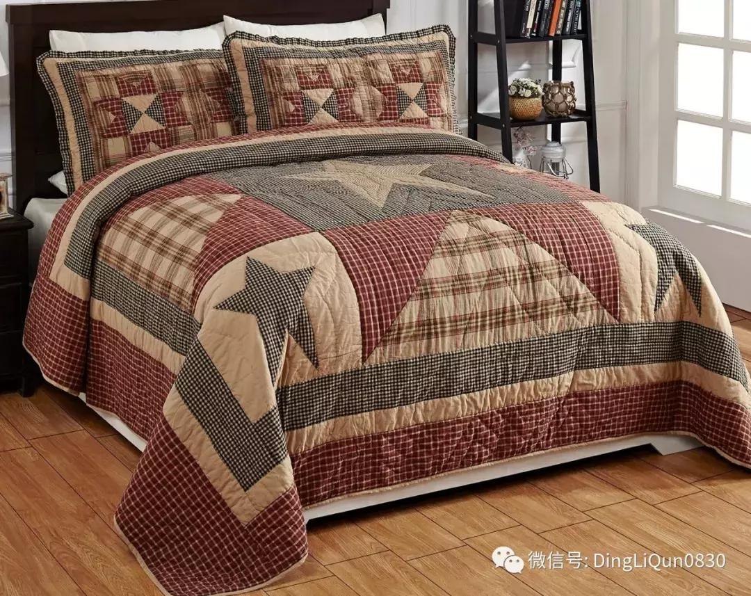 拼布三件套图片大全,拼布作品衣服