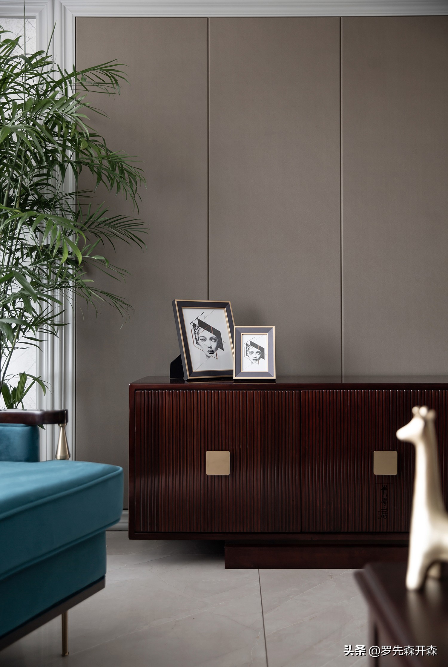 杭州装修风格现代美式卧室,杭州现代轻奢装修风格90平高级感