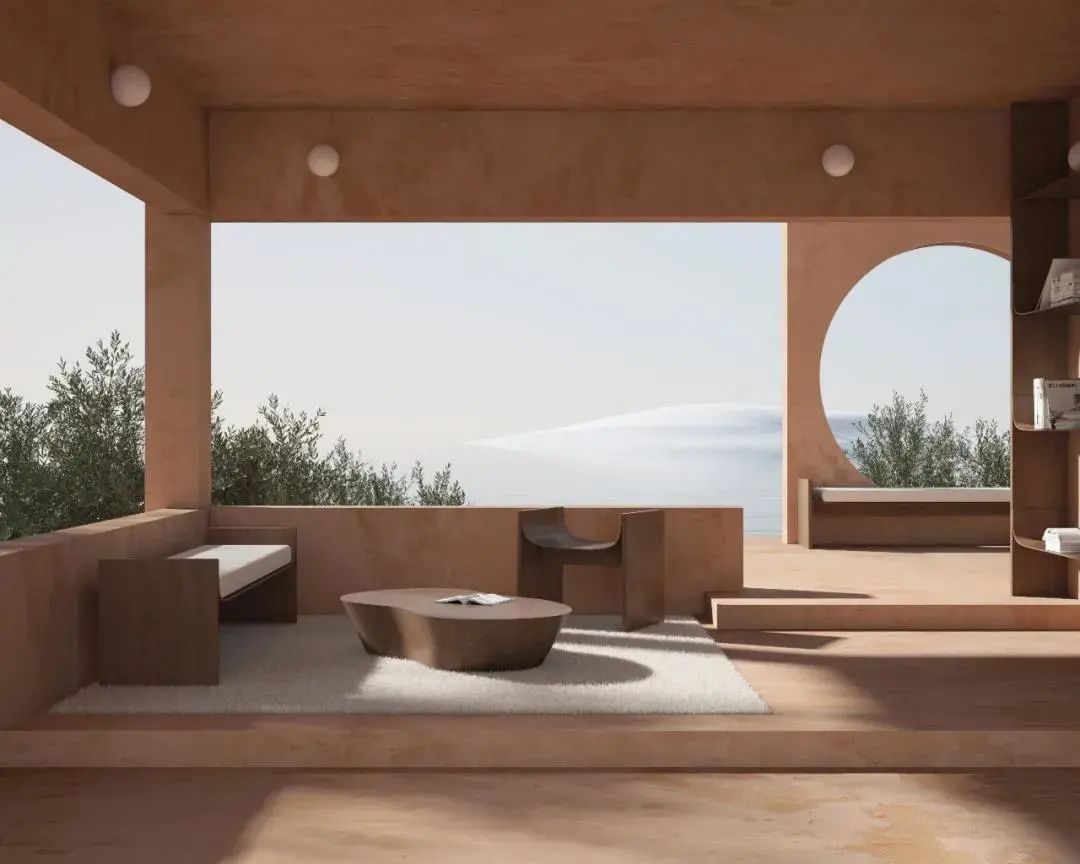 极简风格石材,极简原木风设计