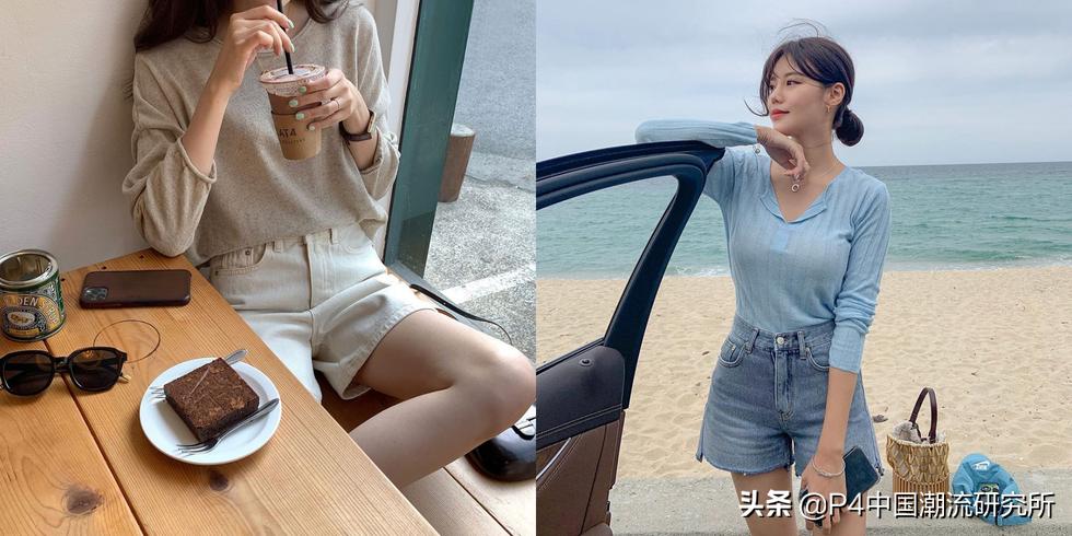 牛仔短裤怎么穿才好看,牛仔短裤就要穿这样的舒适又显瘦