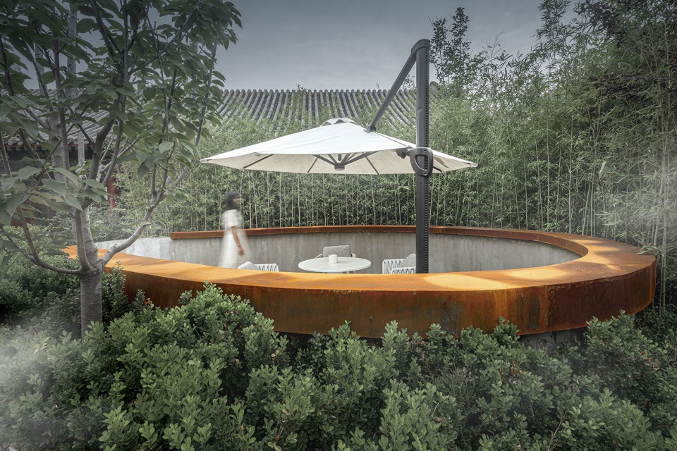 中国传统四合庭院的人文办公综合体升级改造