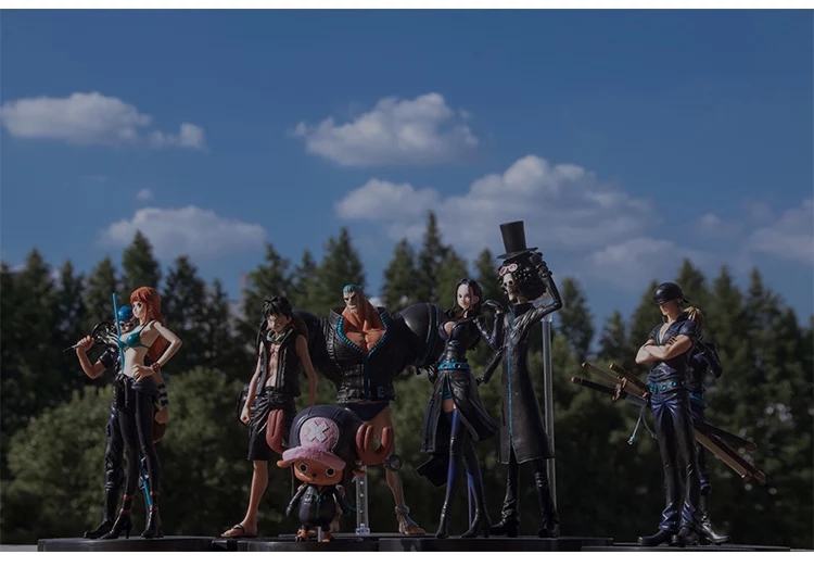 海贼王手办一番赏4档路飞鬼岛,海贼王手办草帽团全套10人