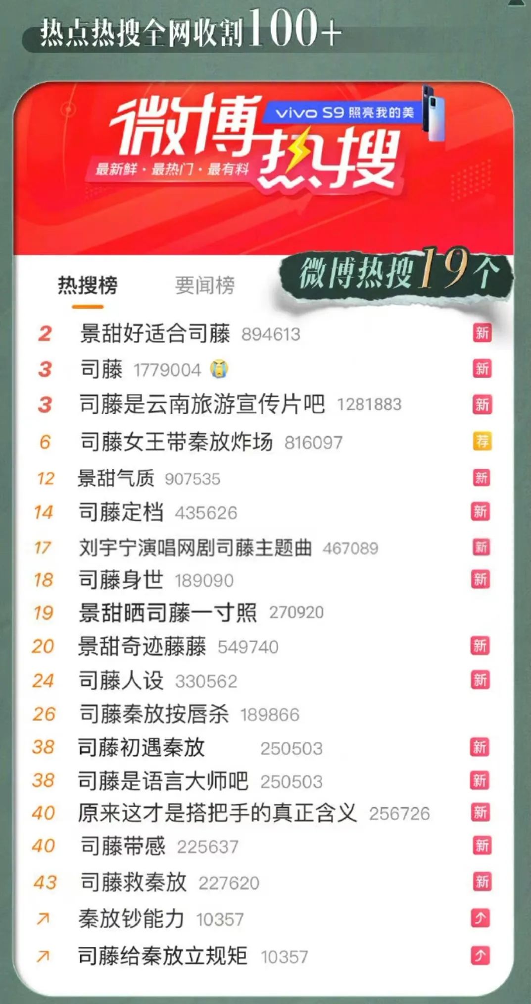 司藤和秦放现实中是什么关系,司藤和秦放中间经历了什么