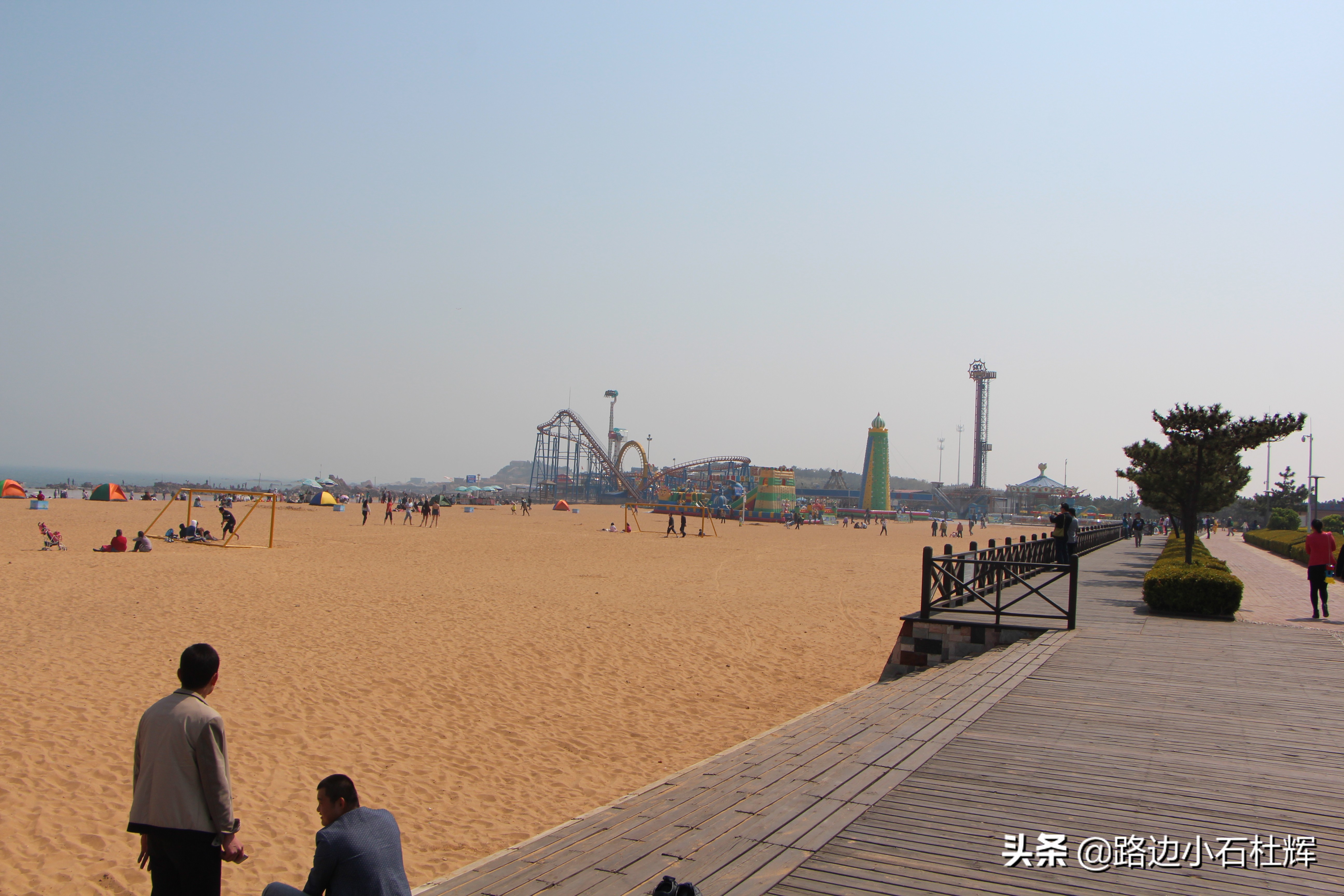 青岛黄岛记忆,青岛金沙滩景色图