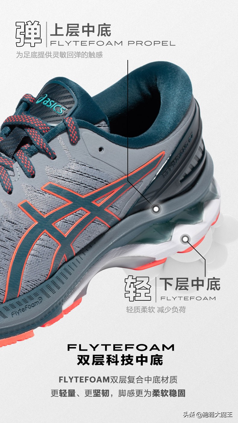 asicsgel-kayano27测评,asics稳定类跑鞋