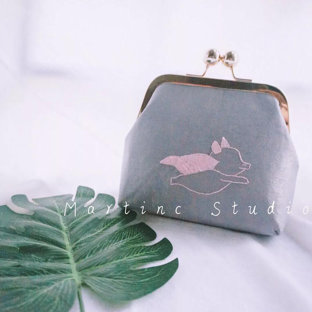 小虎头刺绣教程,刺绣金猪的图案教程