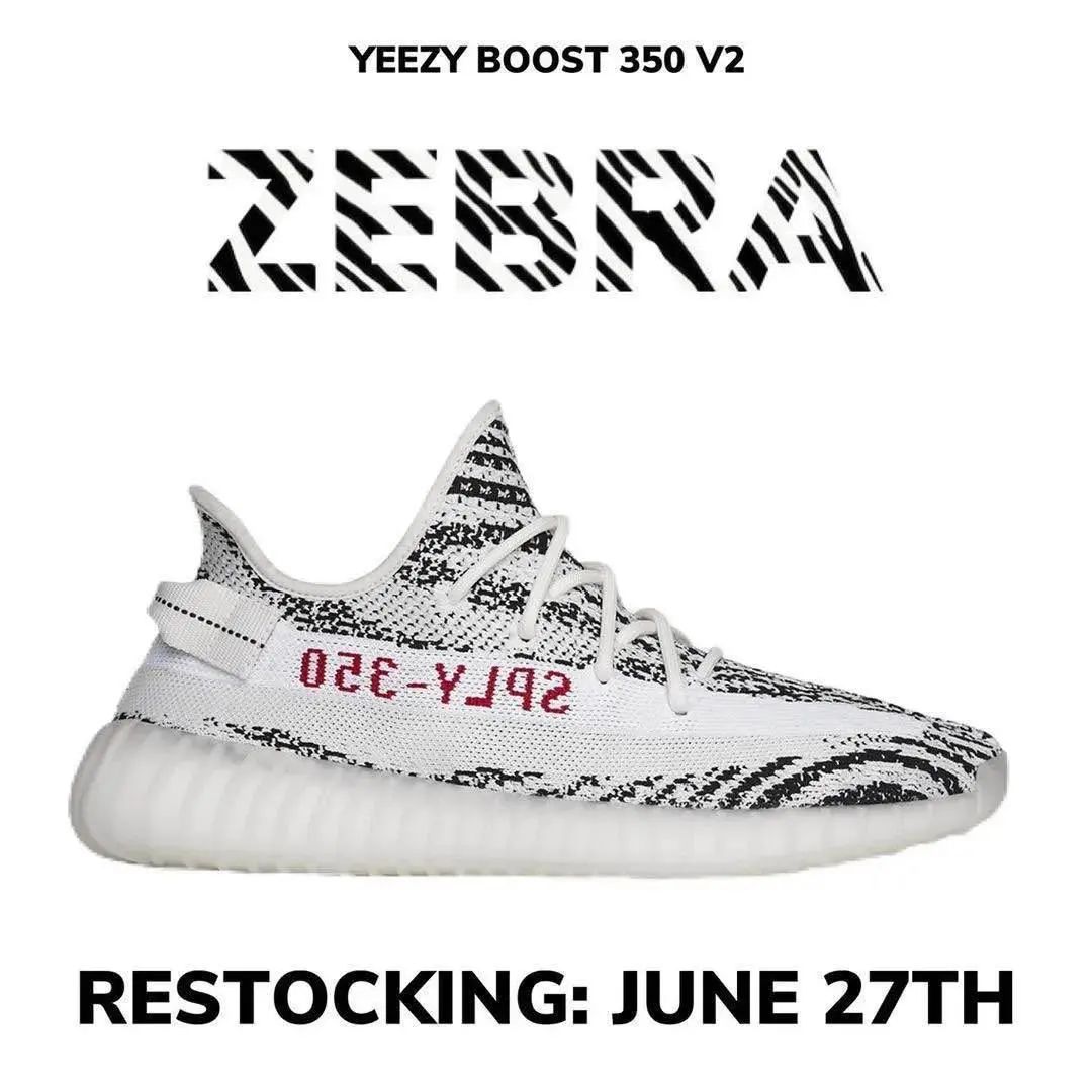 yeezy350v2白斑马二代,yeezy350白斑马跟灰斑马