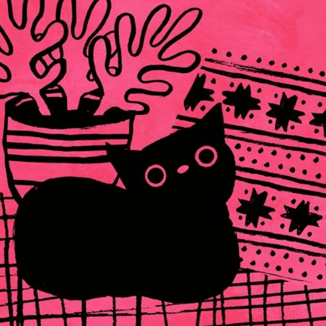 姑娘1天画1只猫坚持了100天 (坚持画猫100天的姑娘太有才了)