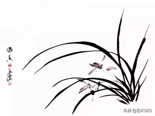 国画兰花的画法太棒了简单易学,泰国兰花绘画技法