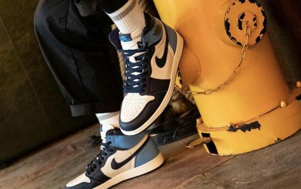 aj1黑曜石北卡蓝细节图,jordanaj1高帮北卡黑曜石真假测评