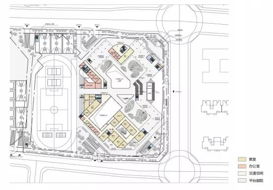 郑州市金水区庙李中小学建设项目/哈尔滨工业大学建筑设计研究院