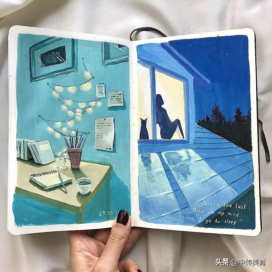 用色彩治愈生活,用色彩治愈