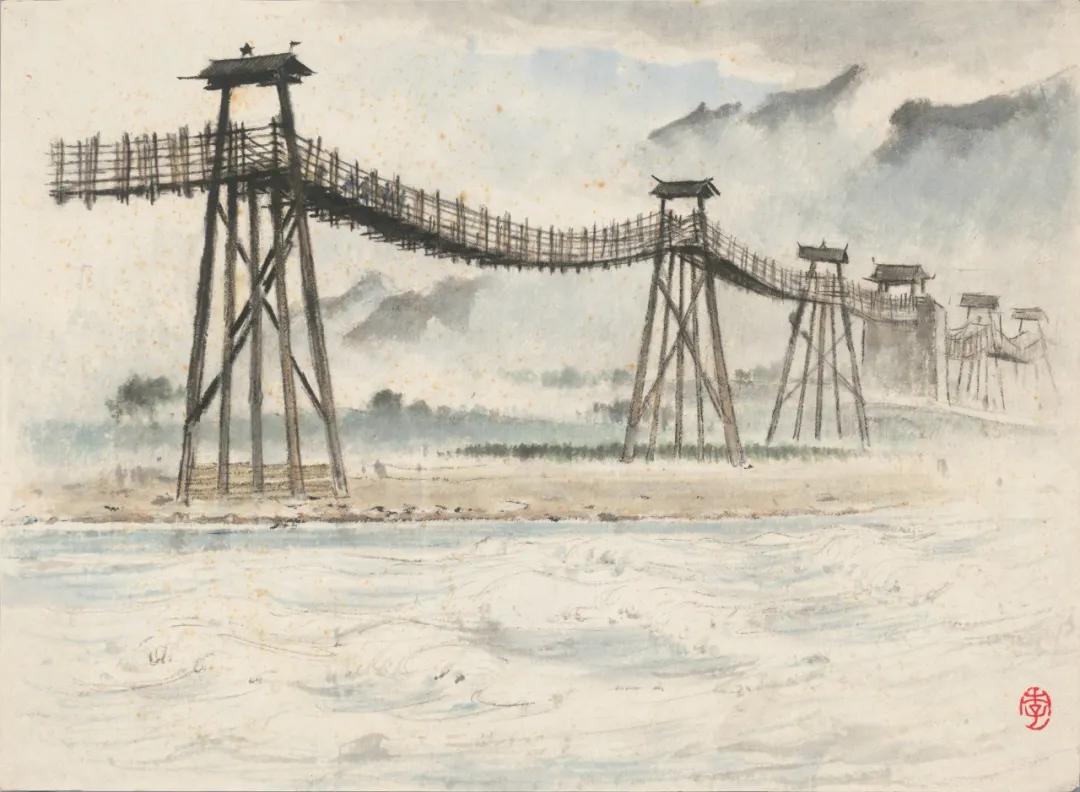 长江流域的风景画,长江生态人文画卷画师们画出震撼