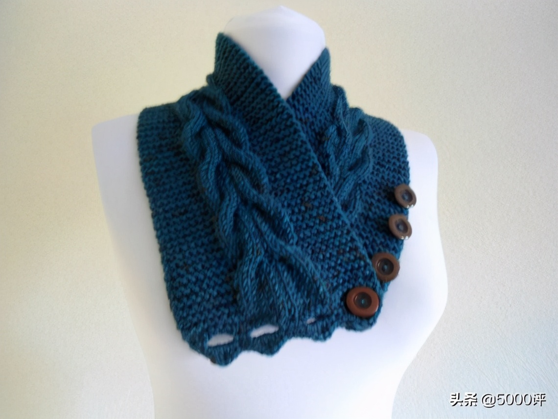 护颈椎小围巾编织,给颈椎一个完美的呵护
