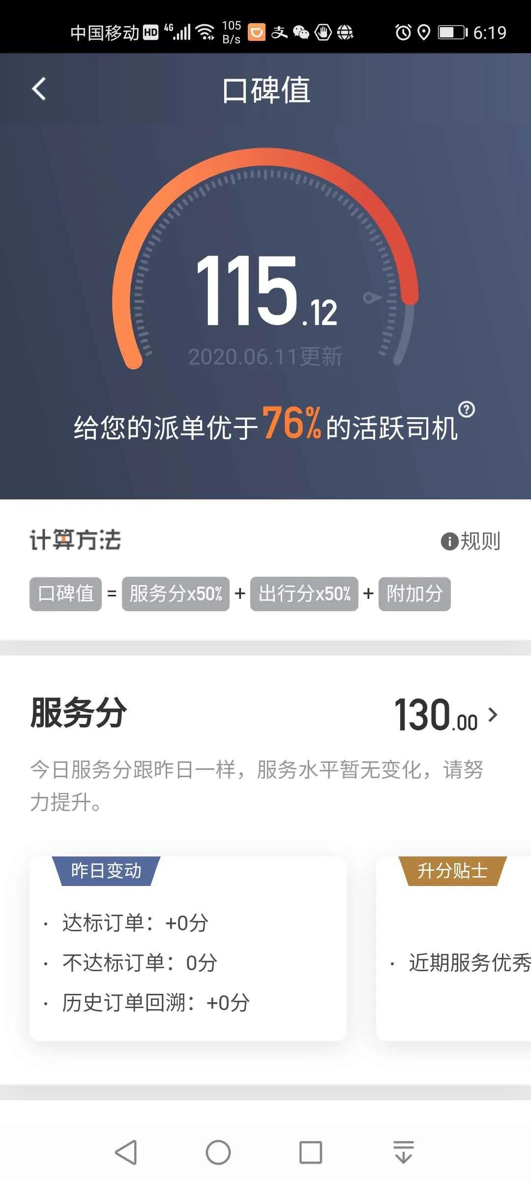 沈阳出租车滴滴口碑值6月10日忽然降低，释放哪些信号？