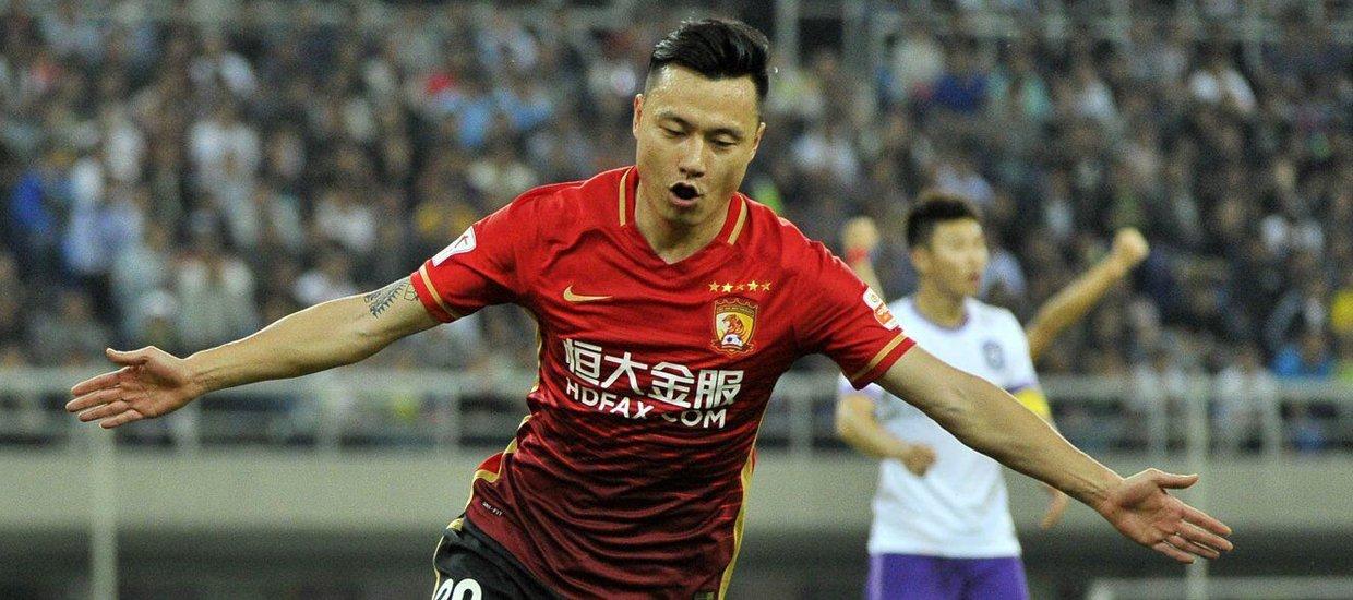 可爱广州恒大前锋郜林,中国最牛逼的前锋郜林