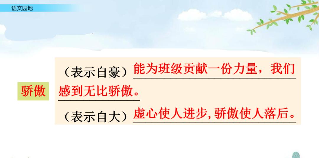 五年级上册语文园地八讲解课件ppt,部编五年级语文上册必考知识点