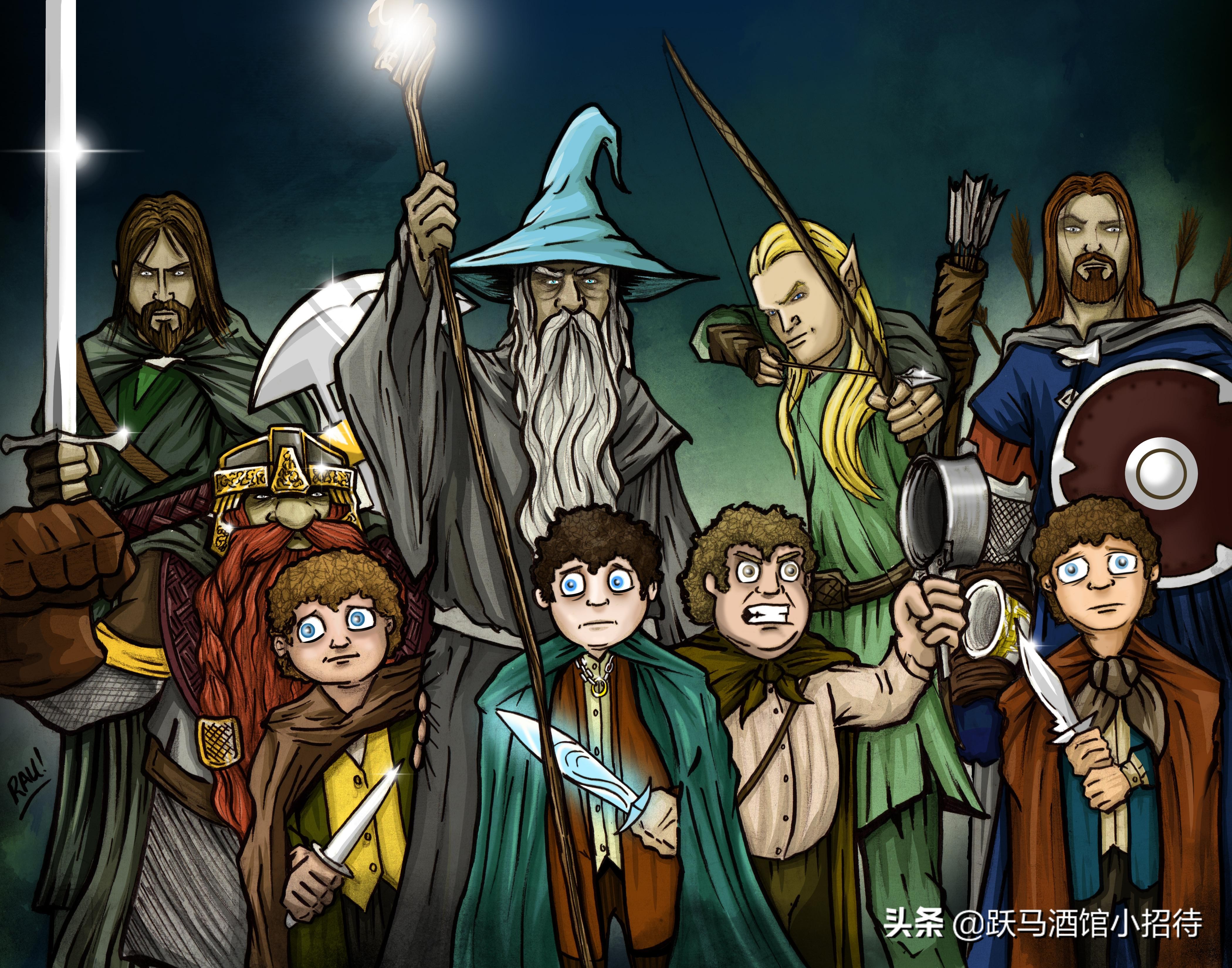 最完整指环王编年史,魔戒指环王第一部