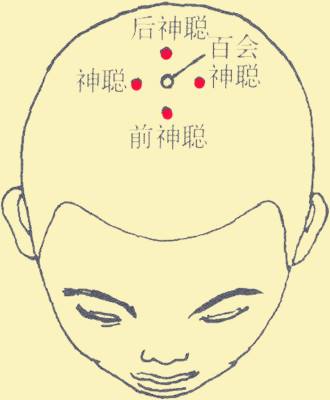 头部的重要穴位经常按摩让你神清气爽