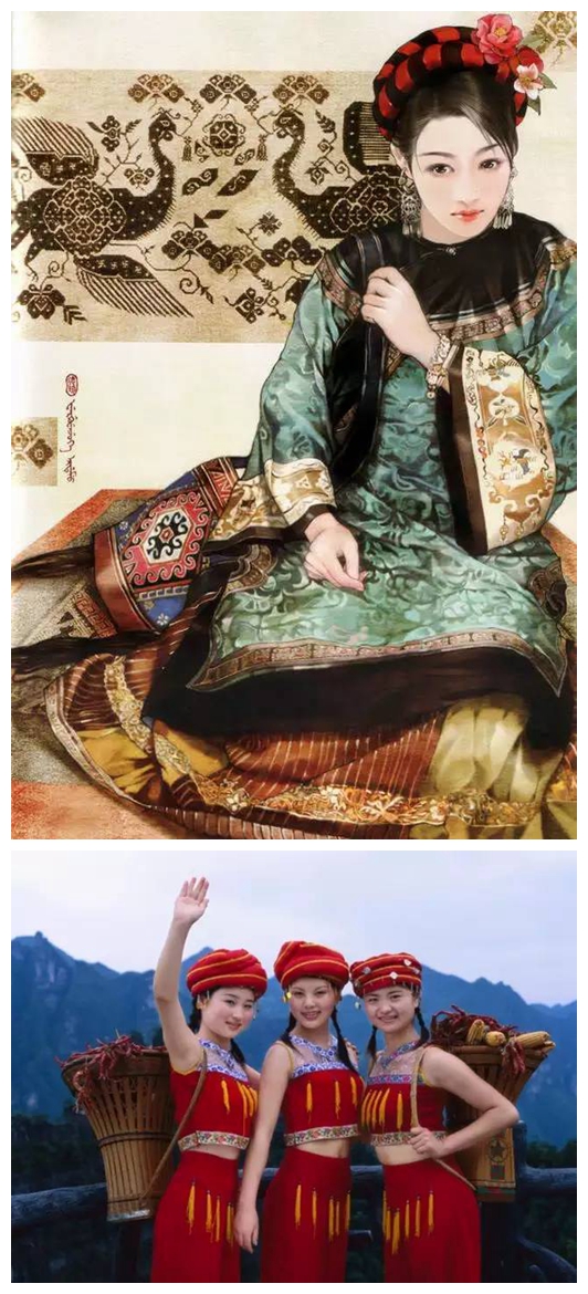 中国56个民族传统服饰大全图片,弘扬民族传统服饰