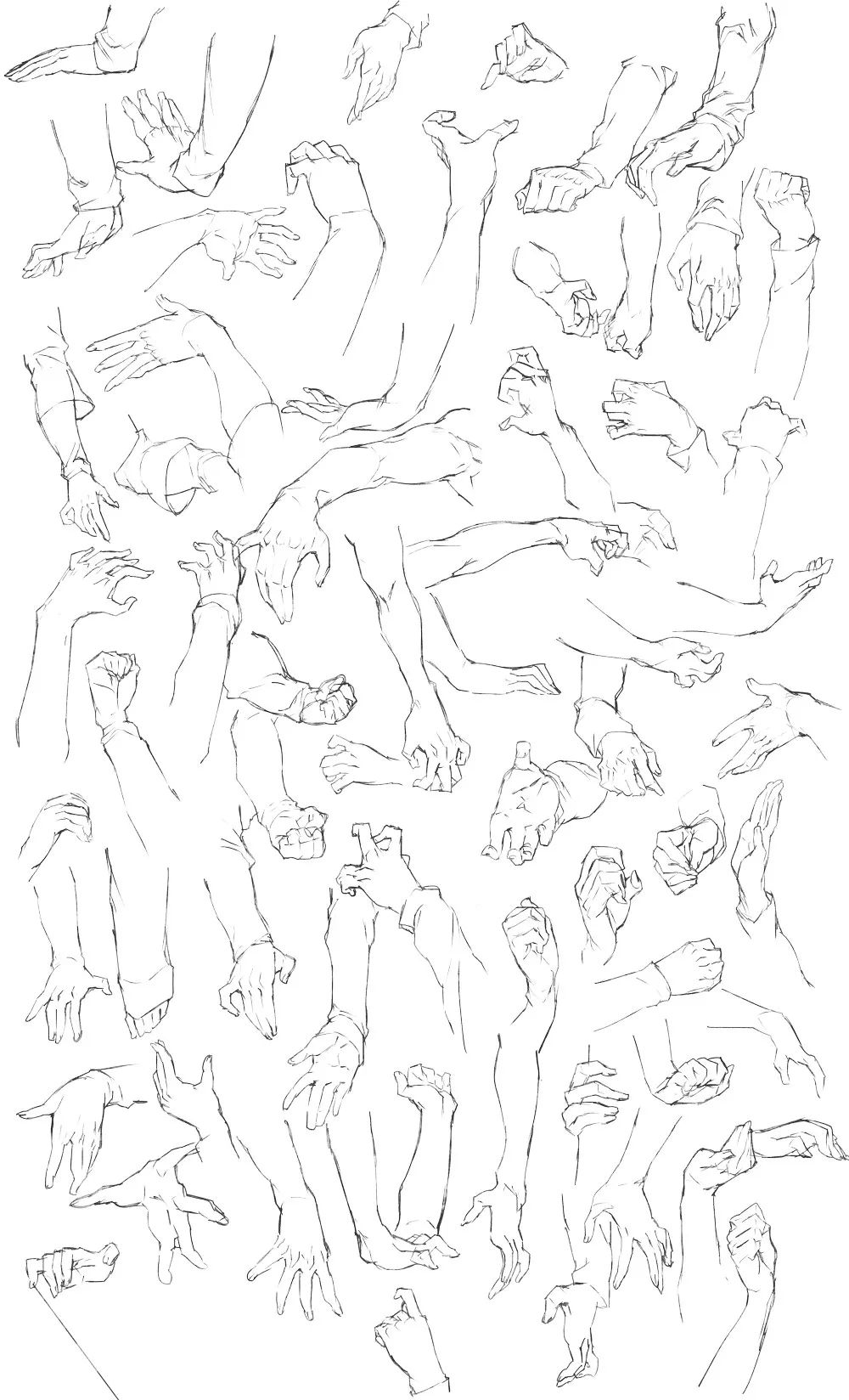 人体动态参考图,人体动态练习图