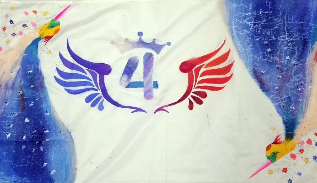 渭南初级中学：逆天了！这些队旗都是学生设计的