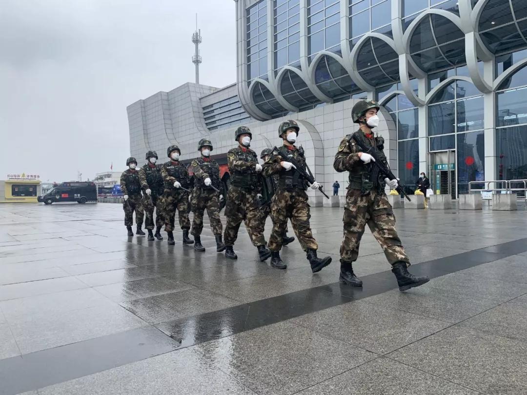 抗击疫情支援视频,武警部队支援抗击疫情