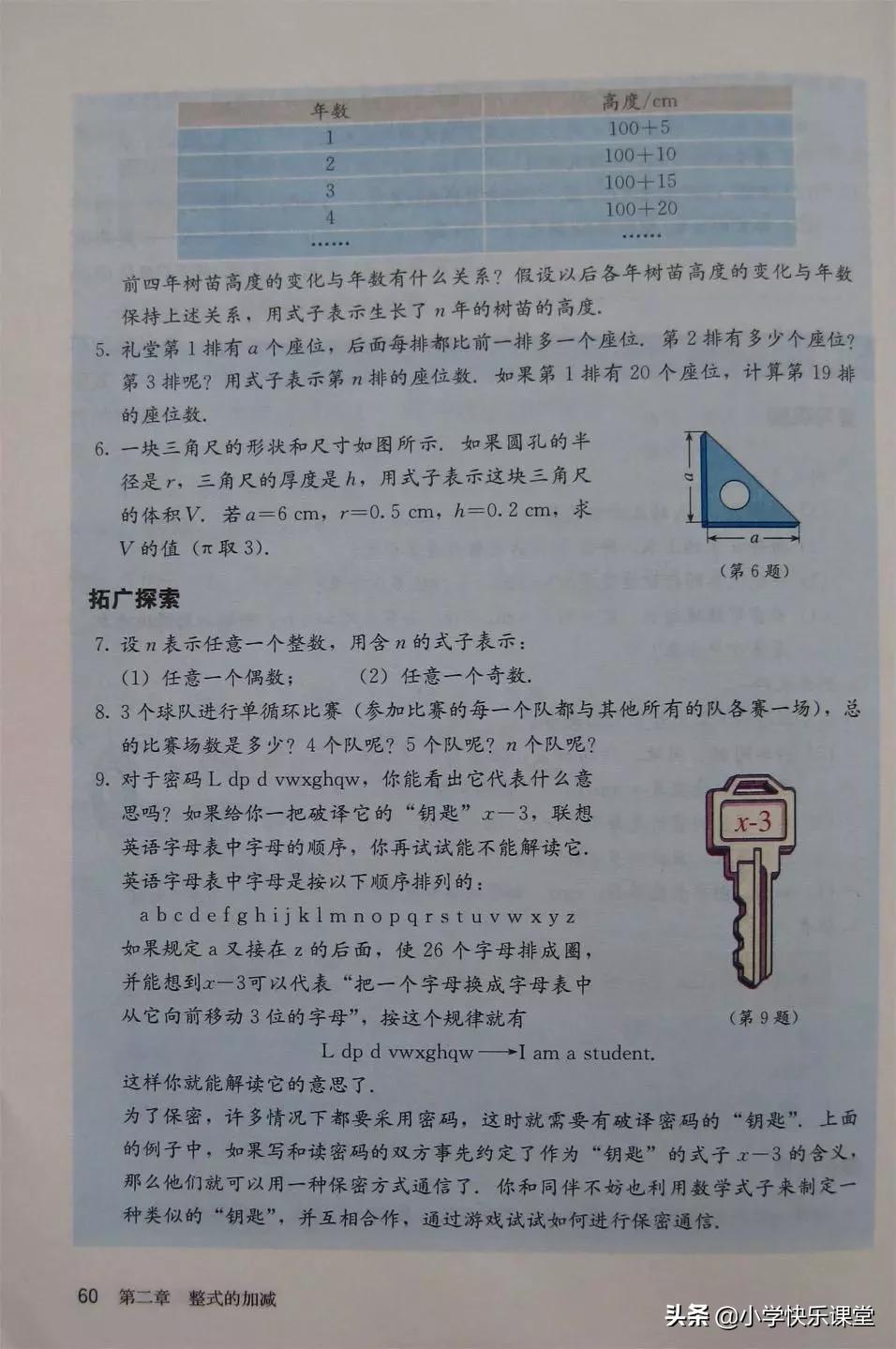 2020人教版7年级数学电子教材,人教版七年级数学电子课本完整版