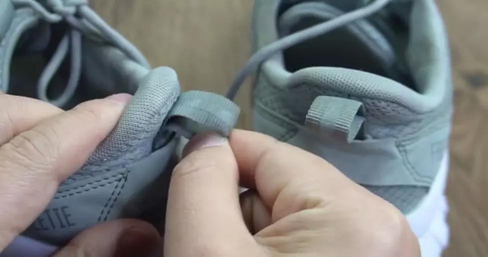 鞋子的小拉环怎么去掉,鞋后跟上的拉环怎么去除