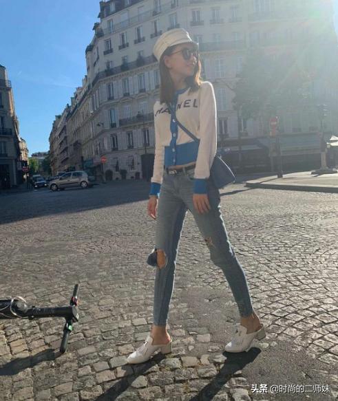 昆凌时尚杂志写真集,昆凌巴黎旅游美照