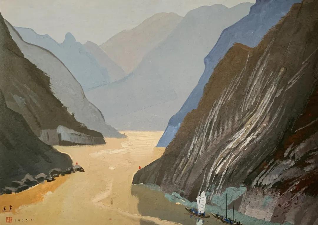 长江流域的风景画,长江生态人文画卷画师们画出震撼