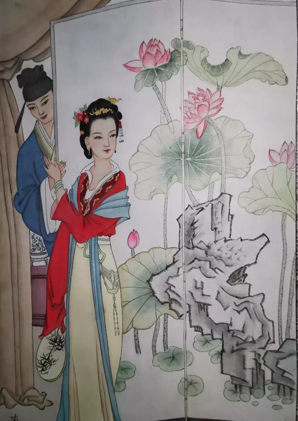 【艺品随录】澹泊自守，墨香飘逸——观毛兰珍工笔画展/平豪撰文