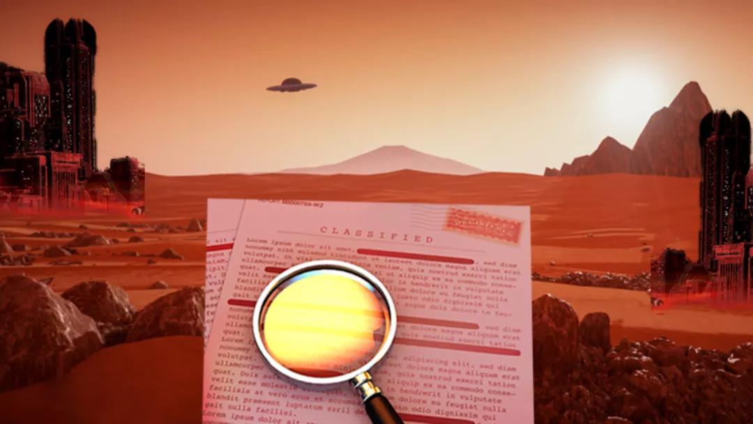 黑衣人不够用，CIA承认曾使用通灵术作法，感应到了火星人