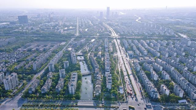 上海青浦区美景图片,航拍青浦全景视频