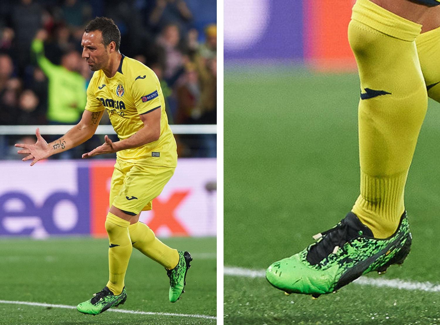 带你饱览过去一周国际赛场上的那些“亮眼”足球鞋